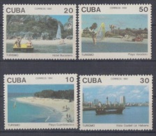 1992.12- * CUBA 1992. MNH. TURISMO. VELAS. VARADERO. GALEON DE LA HABANA. COMPLETE SET. - Neufs