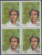 1993.23- * CUBA 1993. MNH. MARIANA GRAJALES. WOMAN. BLOCK 4. - Neufs