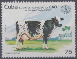 1995.42- * CUBA 1995. MNH. 50 ANIV DE LA FAO. VACA. FOOT. CAO. - Ongebruikt