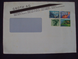 Switzerland Cover 2008 With Telephone Stamp - Brieven En Documenten