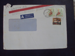 Switzerland Cover With Fruit Stamps - Storia Postale