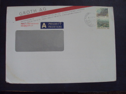 Switzerland Cover With Landscape Stamps - Briefe U. Dokumente