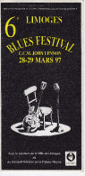 Limoges. 6e Blues Fesival. 28-29 Mars 1997. - Programmes