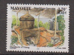 2000-MAYOTTE-N°90** DISTILLERIE DE  D'YLANG - Unused Stamps