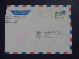 Switzerland Cover - Lettres & Documents