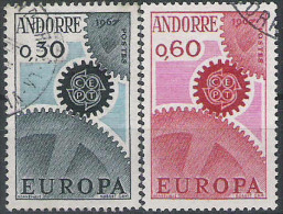 ANDORRE Français N° 179/80 YVERT OBLITERE - Altri & Non Classificati