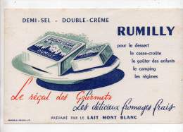 Buvard - Rumilly Préparé Par Le Lait Mont Blanc - Milchprodukte