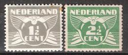 NEDERLAND / Netherlands / Pays Bas,1926,CHIFFRES, Yvert N° 165 & 169,  Neuf **/ MNH, Cote 11 Euros - Nuovi