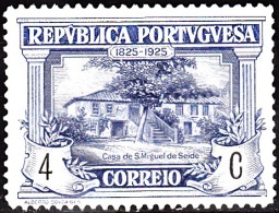 PORTUGAL -1925,  Centenário Do Nascimento De Camilo Castelo Branco.  4 C.  (*) MNG  MUNDIFIL  Nº 332 - Unused Stamps