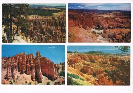 26524 ( 2 Scans ) Bryce Canyon National Park Utah 4 Pc - Bryce Canyon