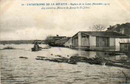 CPA - SAINT-JOACHIM (44) - Catastrophe De La Divatte (1910)-Les Premières Maisons - Saint-Joachim