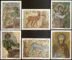 YUGOSLAVIA 1970 Art Mosaics Set MNH - Unused Stamps