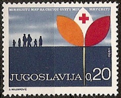 YUGOSLAVIA 1970 RED CROSS Surcharge MNH - Ungebraucht