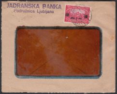 Yugoslavia 1924, Cover Ljubljana To Zagreb W./ Postmark Ljubljana - Covers & Documents