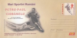 870FM- RUGBY, PETRU PAUL CIOBANELU, COVER STATIONERY, 2011, ROMANIA - Rugby