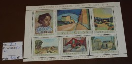 Sverge  Michel Nr:   Block  1 Postfrisch ** MNH     #4331 - Blocs-feuillets