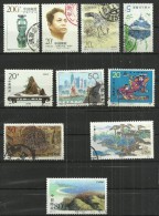 TEN AT A TIME - CHINA  - LOT OF 10 DIFFERENT 2 - USED OBLITERE GESTEMPELT USADO - Colecciones & Series