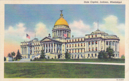 Mississippi Jackson State Capitol Building Curteich - Jackson