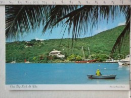 Cart - Virgin Islands Americane - ST: John - Cruz  Bay Dock . - Isole Vergini Americane