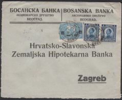 Yugoslavia 1924, Cover Belgrade To Zagreb W./ Postmark Belgrade - Storia Postale