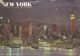 UNITED STATES AMERICA  NEW YORK CITY  Manhattan  Hudson River  Alluminium Card - Panoramische Zichten, Meerdere Zichten