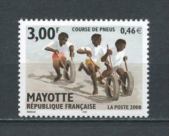 MAYOTTE 2000 N° 88 **  Neuf = MNH Superbe Sports Course De Pneus - Nuevos