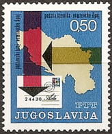 YUGOSLAVIA 1971 Introduction Of Postal Codes MNH - Unused Stamps