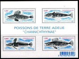 T.A.A.F. // F.S.A.T. 2015 - Poissons De Terre Adélie - BF Neufs // Mnh - Nuevos