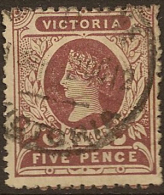 VICTORIA 1905 5d QV SG 422 U #JX66 - Used Stamps