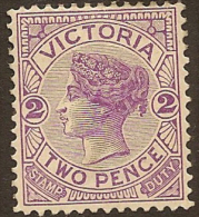 VICTORIA 1899 2d QV SG 359 HM #JX63 - Ungebraucht