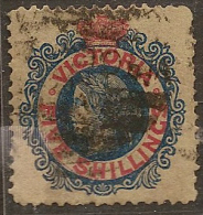 VICTORIA 1867 5/- QV SG 140 U #JX41 - Used Stamps