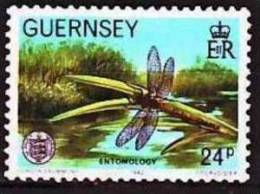 GUERNESEY Insectes,insecte  Yvert N°250 Europa 1982* * Neuf Sans Charniere MNH - Autres & Non Classés