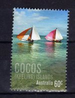 COCOS 2011   Bateau Voilier Ship  Obl - Cocos (Keeling) Islands