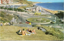 BOSCOMBE - BOURNEMOUTH - PIER APPROACH LOOKING TO HENGISTBURY HEAD - Slogan Postmark 1967 - Bournemouth (bis 1972)