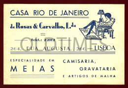 PORTUGAL - LISBOA - CASA RIO DE JANEIRO - ARTIGOS DE VESTUARIO - 1954 INVOICE - Portugal