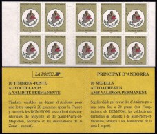 Andorre Français 1996 - Carnet Yvert  Nr. C6 (478)    Michel Nr. MH 0-6 (499) - Booklets