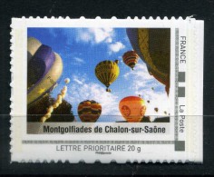 Montgolfiades De Chalon Sur Saone Adhésif Neuf ** . Collector " Bourgogne " 2009 - Collectors