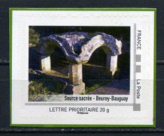 Source Sacrée - Beurey -Bauguay Adhésif Neuf ** . Collector " Bourgogne " 2011 - Collectors