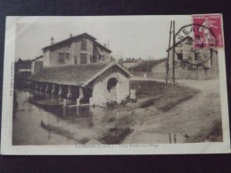 SAINT-CHERON (Essonne) - Vieux Lavoir Sur L'Orge - Animée - Voyagée En 1934 - Saint Cheron