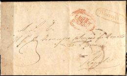 Maglie-00408b - Piego, Con Testo, Tassato Per 3 Grana, Del 18 Febbraio 1859 - - Neapel