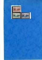 Morea. . Beaux Paysages. Trois Timbres Neufs Sans Charnière. Parfait état.1947. Tahiti. - Ungebraucht