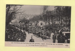 Funerailles Du General Lebrun - Ministre De La Guerre - Le Cortege Boulevard St Germain - Andere & Zonder Classificatie