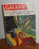 Galaxie (2ème Série) N° 40 Août 1967 - Opta