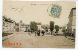 Dugny - La Place D'Armes  - Facteur - Dugny