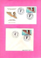 1er Jour. 4e Tour Cycliste De Nouvelle-Calédonie. Lot De 2 Belles Enveloppes Parfait état  1970 - Cartas & Documentos