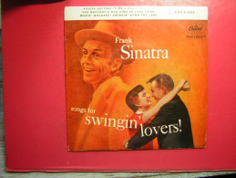 45 T  EP   JAZZ   FRANK SINATRA  SONGS FOR SWINGIN´ LOVERS !    CAPITOL  EAP 2 - 653   + 3 TITRES - Jazz