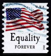 Etats-Unis / United States (Scott No.4629 - Drapeau / US / Flag) (o) Roulette / Coil - Used Stamps