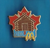 PIN´S //  .  ARTHUS BERTRAND  MC DONALD´S CAPITALES QUÉBEC - Arthus Bertrand