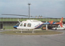 ALFA HELICOPTER S.R.Q., Bell 206L-3 Long Ranger III, Unused Postcard [15487] - Helicopters