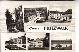 0-1920 PRITZWALK, Mehrbildkarte, 1967, Cabrio Oldtimer - Pritzwalk